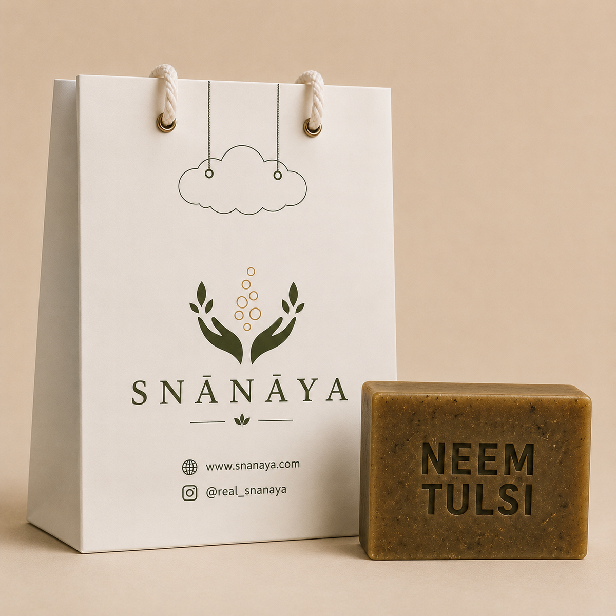 Neem Tulsi Handmade Soap