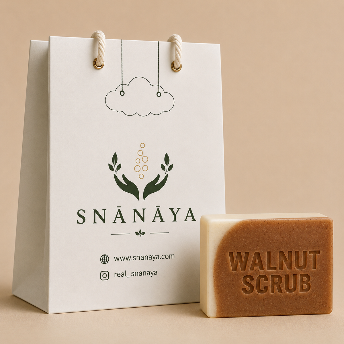 Walnut Scrub Handmade Soap